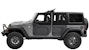 Bestop 51733-17 Upper Fabric Half Doors