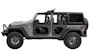 Bestop 51733-17 Upper Fabric Half Doors