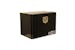 Better Built 65210124 Heavy Duty; Black Steel Underbody Tool Box 24in.Lx18in.Wx18in.H