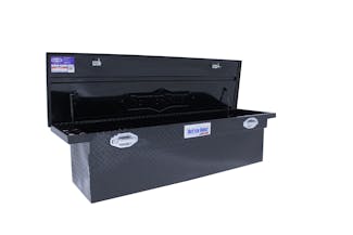 Better Built 79210921 70in. Crossover Single Lid; LO-PRO; DEEP; Truck Tool Box; BLACK