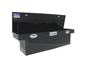 Better Built 79210985 72in. Crossover Single Lid; DEEP; Truck Tool Box; BLACK