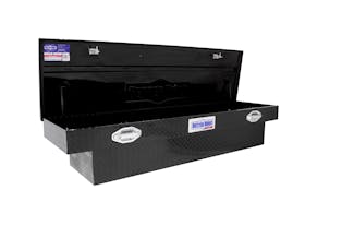 Better Built 79210986 70in. Crossover Single Lid Truck Tool Box; BLACK
