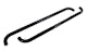 Big Country Truck Accessories 370451 3" Round Side Bars Mild Steel Black