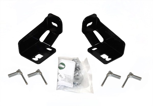 Big Country Truck Accessories 5213324 Dakar PRO Complete Kit: Front guard + Brackets Stainless Steel Polished