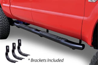 Big Country Truck Accessories 395201801 5" WIDESIDER XL Kit: Bars + Brackets Composite Black