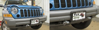 Blue Ox BX1122 Tow Bar Base Plate,  Jeep Liberty