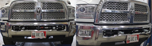 Blue Ox BX1989 Tow Bar Base Plate, Dodge Ram 2500-3500