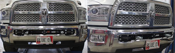 Blue Ox BX1989 Tow Bar Base Plate, Dodge Ram 2500-3500