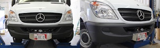 Blue Ox BX2000 Tow Bar Base Plate, Mercedes Sprinter Vn E13