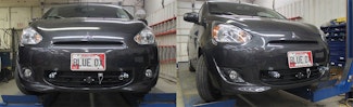 Blue Ox BX2002 Tow Bar Base Plate, Mitsubishi Mirage E13
