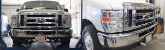 Blue Ox BX2648 Tow Bar Base Plate, Ford E35O Van Superduty  E13