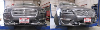 Blue Ox BX2674 Tow Bar Base Plate, Lincoln Mkz W/Acc & Shutters