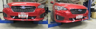 Blue Ox BX3623 Tow Bar Base Plate, Subaru Impreza Sport
