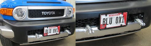 Blue Ox BX3768 Tow Bar Base Plate, Toyota Fj Cruiser