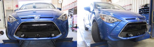 Blue Ox BX3797 Tow Bar Base Plate Toyota Yaris Ia
