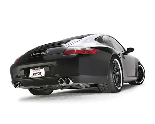 Borla 140272 Cat-Back Exhaust System For Porsche 997S (2005-2008) 3.8L – Stainless Steel With Dual 3.5" Tips