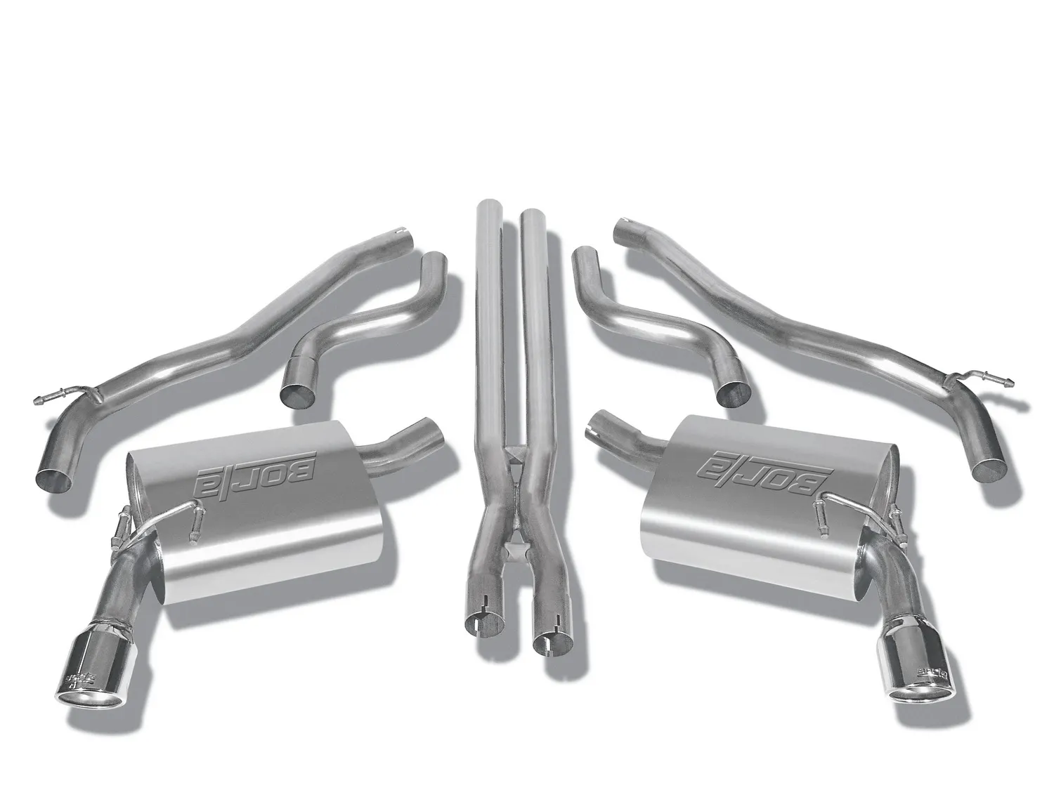 Borla 140282 Cat-Back Exhaust System - S-Type