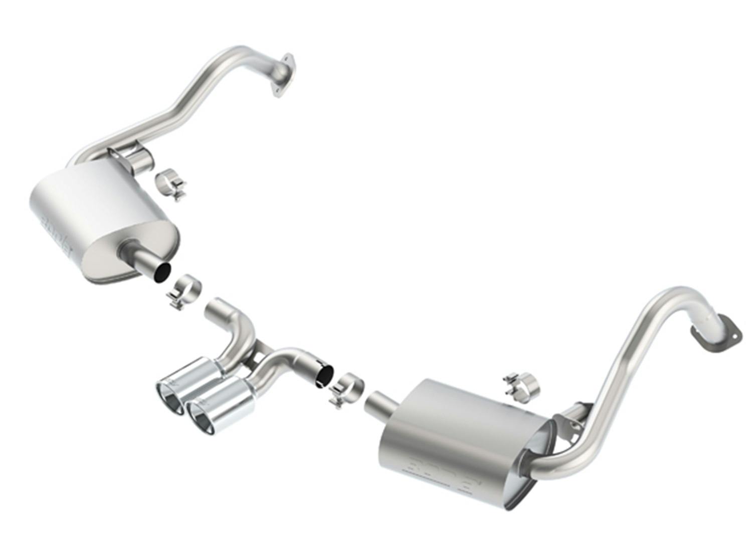流行 Borla 2.7 13-16 981 S S/BOXSTER/BOXSTER CAYMAN/CAYMAN 140534 ジャケット・アウター