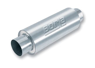 Borla 40741 XR1 ROUND 4IN 4OUT 16X6-1/4