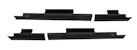 Bushwacker 14063 Trail Armor Rocker Panel & Sill Plate Covers, Black