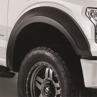 Bushwacker 20087-02 Extend-A-Fender Style Fender Flares, 2pc