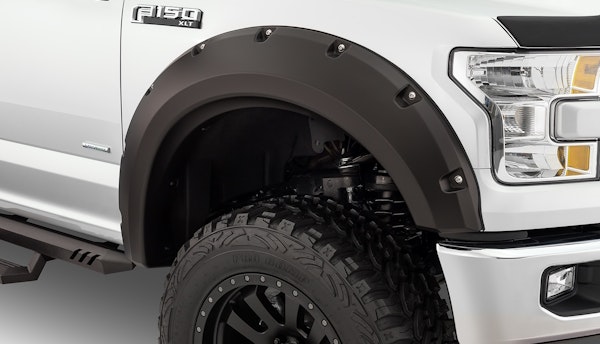 Bushwacker 20100-02 Max Coverage Pocket Style Fender Flares, 2pc