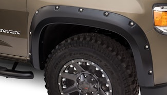Bushwacker 40141-02 Pocket Style Fender Flares, 2pc
