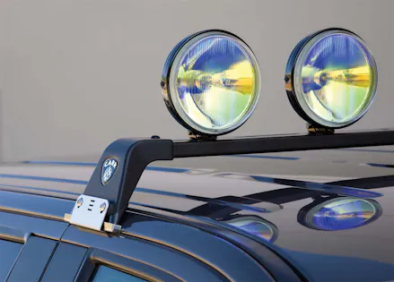Carr 210701 M-Profile Light Bar Black Powder Coat
