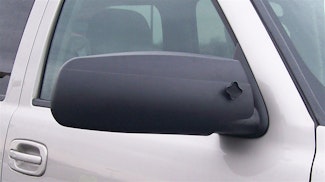 Cipa 10900 Custom Towing Mirror Sleeve fitted to your vehicles exact specifications
