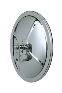 Cipa 48754 7.5 Stainless Steel Convex Mirror Reduces blind spots. L-Bracket included