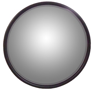 Cipa 48854 8.5 Stainless Steel Convex Mirror Reduces blind spots. L-Bracket included