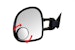 Cipa 49304 Adjustable HotSpot Mirror - 3.75 Convex mirror with stick-on mounting