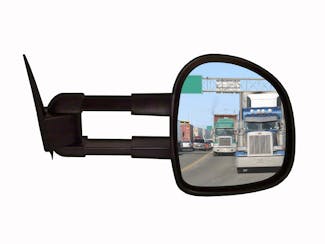 Cipa 70710 Towing Mirror - Kit contains 1 RH mirror, instructions, and hardware