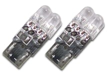 Cipa 93158 EVO Formance LED T-10 Bulb Blue and White - Twin Pack :Xenon: 8000K
