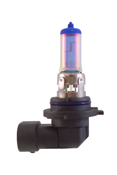 Cipa 93423 Blue 9006 Spectras Xenon bulbs rated 10000K projecting 1300 lm