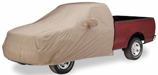 Covercraft C18839PD Custom Polycotton Cab Area Truck Cover - Gray