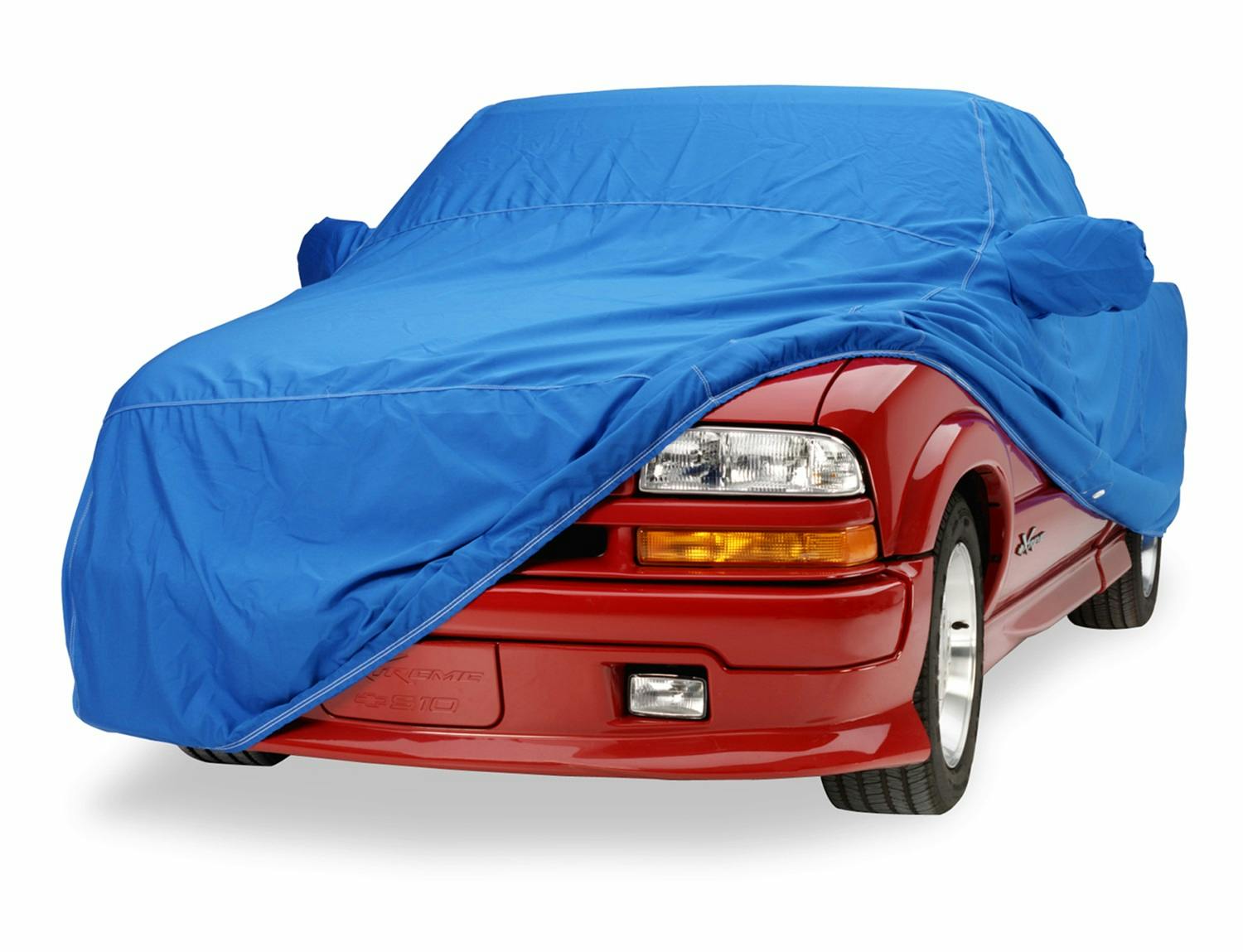 マルチボーダーシリーズ Covercraft Custom Fit Car Cover for Select Chevrolet Malibu  Models Sunbrella (Pacific Blue)