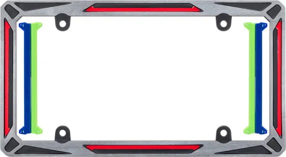 Cruiser Accessories 58453 Hypersonic License Plate Frame