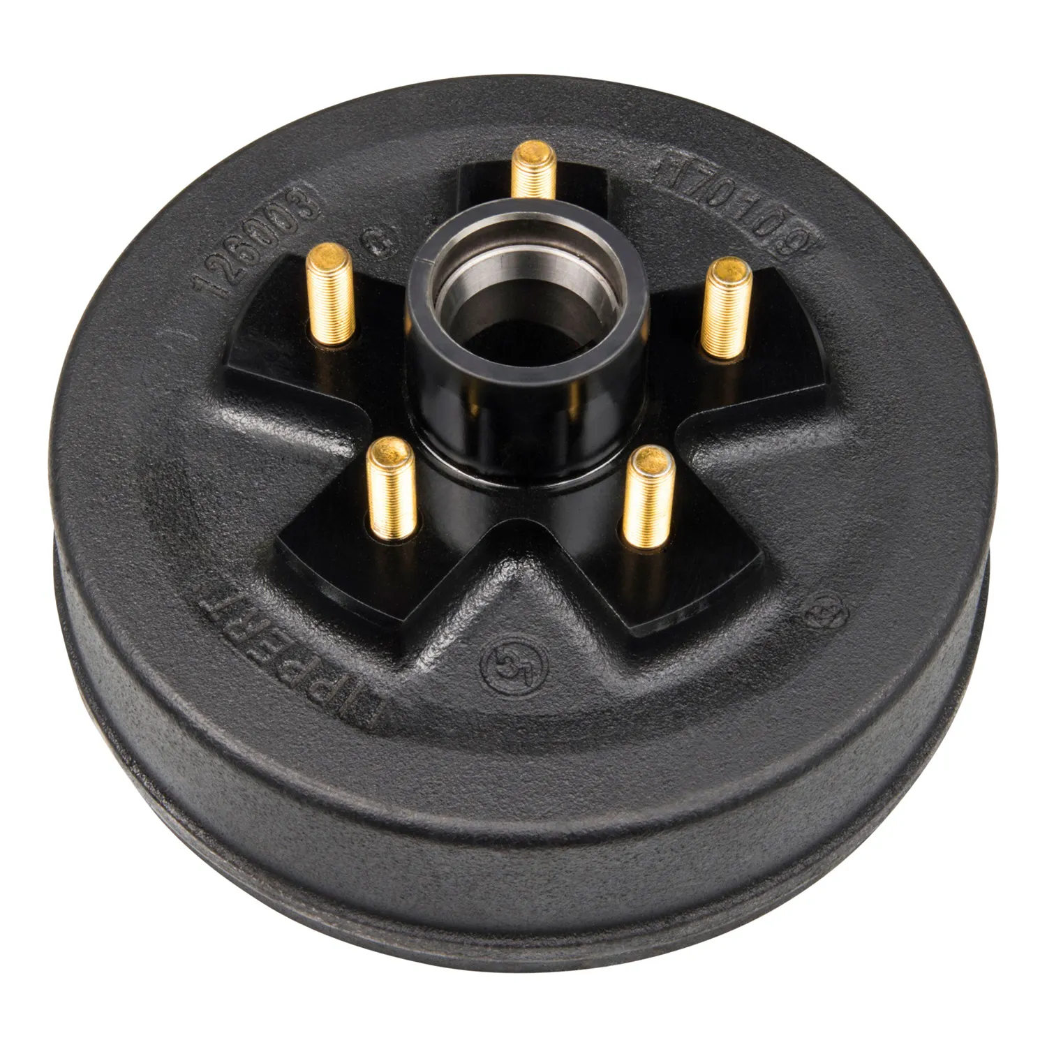 CURT 126003 10 Brake Drum5-4.5; 1/2 Stud