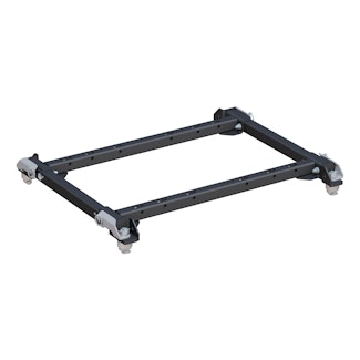 CURT 16042 Puck System 5th Wheel Adapter with Rails, Select Dodge Ram