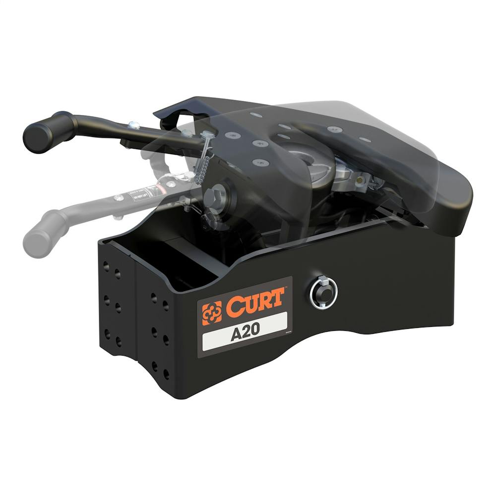 Ram Puck System Sliding Hitch CURT 16686 A20 Sliding 5th Wheel Hitch, 20K, Select Ram 2500, 3500, 6.5