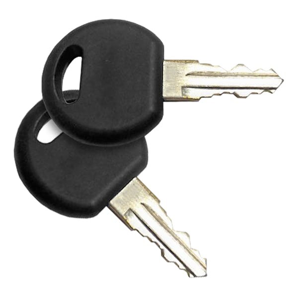CURT 19266-03 Replacement Keys for 18088 Aluminum Bike Rack (202 Lock Cylinder)