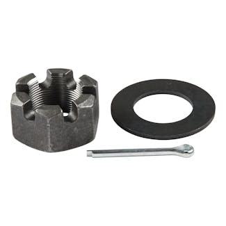 CURT 2023134022 1.75" Round Spindle Nut Retainer Kit for 12,000-16,000-lb. Axle Hubs