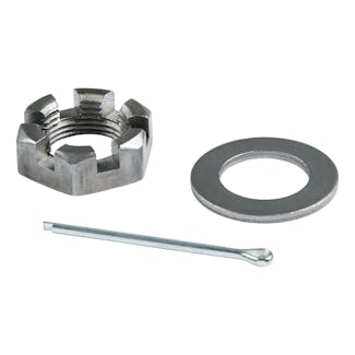 CURT 2023134656 1" Round Spindle Nut Retainer Kit for 3,500-8,000-lb. Axle Hubs