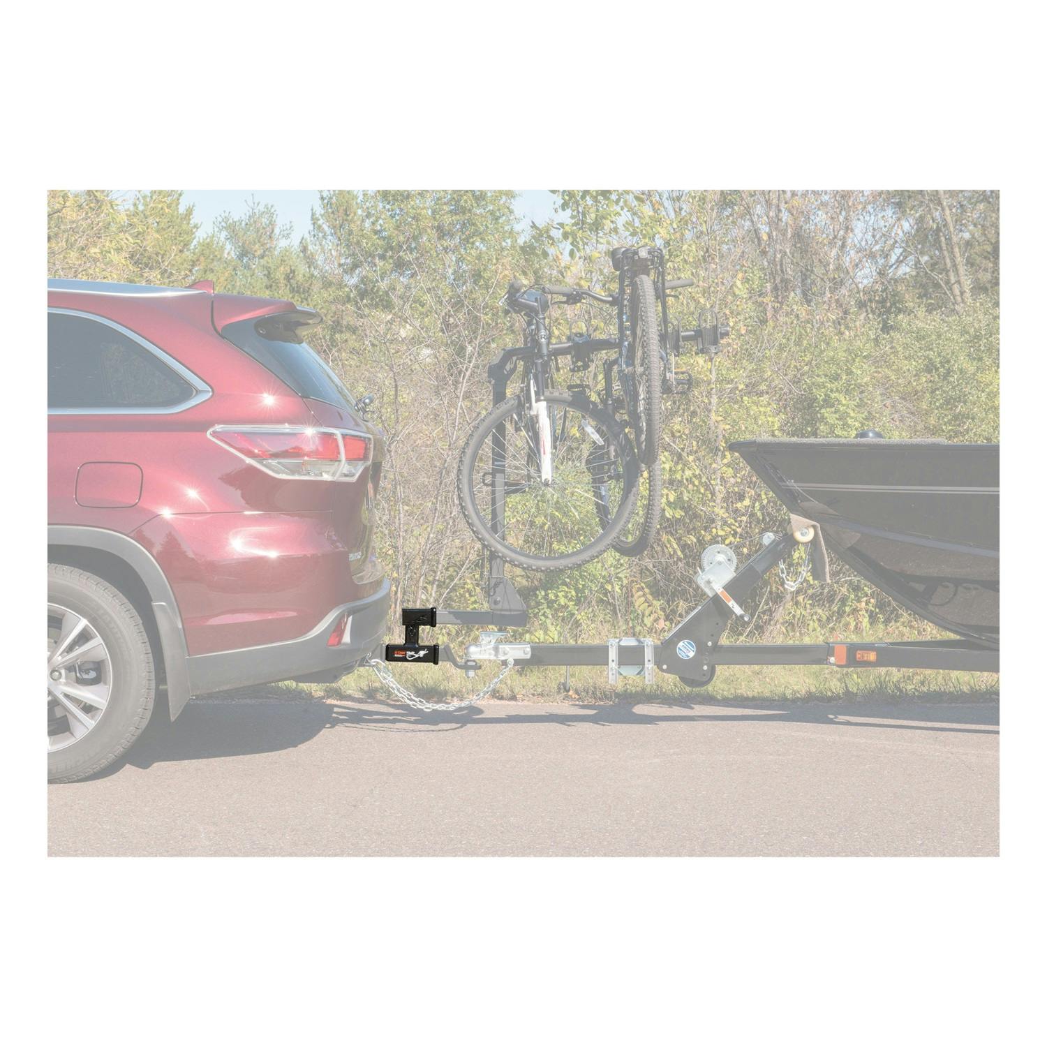 Bike rack hitch extender sale