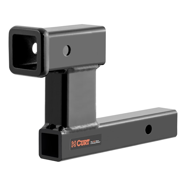 CURT 45808 Receiver Hitch Adapter (2" Shank, 6" Drop, 7,500 lbs.)