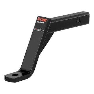 CURT 45891 Class 3 Ball Mount, Imported (2" Shank, 5,000 lbs., 8" Drop, 13" Long)