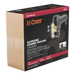 CURT 45907 Adjustable Channel Mount with 2-5/16