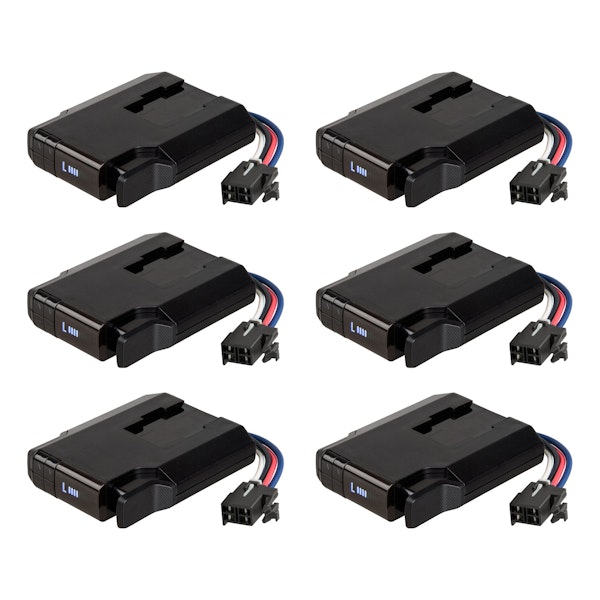 CURT 511166 Venturer NEXT Trailer Brake Controllers Time-Delay - 6-Pack