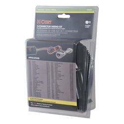 CURT 55774 Dual-Output 7 & 4-Way Connector (Plugs into USCAR)